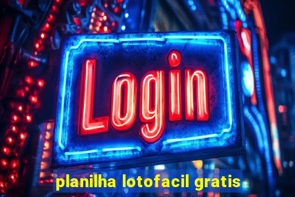 planilha lotofacil gratis